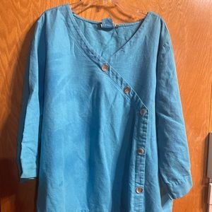 High Cotton linen/cotton top